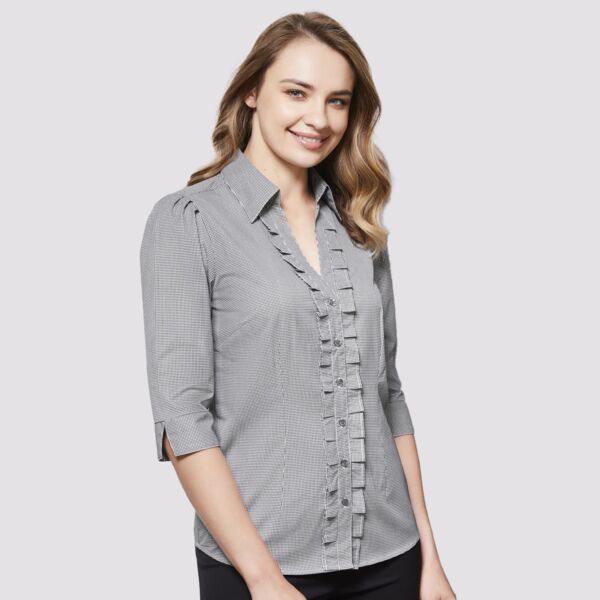 Women Edge 3/4 Sleeve Shirt Thumbnail